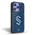 NHL Seattle Kraken Net Pattern Gel Armour Case For Apple iPhone 13 Pro
