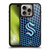 NHL Seattle Kraken Net Pattern Gel Armour Case For Apple iPhone 16 Pro