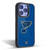 NHL St Louis Blues Net Pattern Gel Armour Case For Apple iPhone 15 Pro