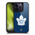 NHL Toronto Maple Leafs Net Pattern Gel Armour Case For Apple iPhone 14 Pro