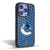 NHL Vancouver Canucks Net Pattern Gel Armour Case For Apple iPhone 14 Pro