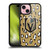 NHL Vegas Golden Knights Leopard Pattern Gel Armour Case For Apple iPhone 15