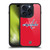 NHL Washington Capitals Plain Gel Armour Case For Apple iPhone 15 Pro