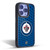 NHL Winnipeg Jets Net Pattern Gel Armour Case For Apple iPhone 13 Pro Max