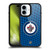 NHL Winnipeg Jets Net Pattern Gel Armour Case For Apple iPhone 16