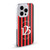 AC Milan 125th Anniversary Red And Black Stripes Soft Gel Case for Apple iPhone 16 Plus