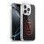 AC Milan 125th Anniversary Black Logo Soft Gel Case for Apple iPhone 16 Pro & MagSafe