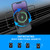 Magnetic Car Phone Mount with Wireless Charger - White