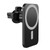 Magnetic Car Phone Mount with Wireless Charger - Black
