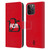 AC Milan 125th Anniversary Typography Leather Book Wallet Case Cover For Apple iPhone 15 Pro Max