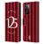 AC Milan 125th Anniversary Red And Black Stripes Leather Book Wallet Case Cover For OPPO A57s