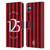 AC Milan 125th Anniversary Red And Black Stripes Leather Book Wallet Case Cover For Samsung Galaxy A05