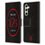 AC Milan 125th Anniversary Black Logo Leather Book Wallet Case Cover For Samsung Galaxy A54 5G