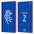 Rangers FC 2024/25 Players Home Kit James Tavernier Leather Book Wallet Case Cover For Amazon Fire Max 11 2023