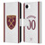 Custom Customised Personalised West Ham United FC 2024/25 Kit Third Leather Book Wallet Case Cover For Apple iPhone 16e