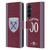 Custom Customised Personalised West Ham United FC 2024/25 Kit Home Leather Book Wallet Case Cover For Samsung Galaxy A55 5G