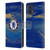 Chelsea Football Club Retro Kit and Stadium Stamford Bridge Leather Book Wallet Case Cover For Motorola Moto G73 5G