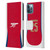 Arsenal FC 2025 Women's Champions Home Leather Book Wallet Case Cover For Apple iPhone 12 / iPhone 12 Pro