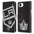 NHL Los Angeles Kings Oversized Leather Book Wallet Case Cover For Apple iPhone 16e / Apple iPhone 17e