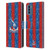 Crystal Palace FC 2024/25 Crest Kit Home Leather Book Wallet Case Cover For Nokia NC300