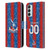 Custom Customised Personalised Crystal Palace Football Club 2024/25 Kit Home Leather Book Wallet Case Cover For Samsung Galaxy M15/F15 5G