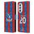 Crystal Palace FC 2024/25 Players Home Kit Adam Wharton Leather Book Wallet Case Cover For Motorola Edge X30