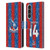 Crystal Palace FC 2024/25 Players Home Kit Jean-Philippe Mateta Leather Book Wallet Case Cover For Sony Xperia 1 V 5G Crystal Palace FC 2024/25 Players Home Kit Jean-Philippe Mateta Leather Book Wallet Case Cover For Sony Xperia 1 V 5G