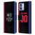 Custom Customised Personalised FC Barcelona 2024/25 Kit Away Leather Book Wallet Case Cover For Motorola Moto G84 5G