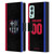 Custom Customised Personalised FC Barcelona 2024/25 Kit Away Leather Book Wallet Case Cover For OnePlus Nord 2 5G
