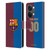 Custom Customised Personalised FC Barcelona 2024/25 Kit Home Leather Book Wallet Case Cover For OnePlus Nord 3 5G