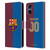 Custom Customised Personalised FC Barcelona 2024/25 Kit Home Leather Book Wallet Case Cover For Sony Xperia 5 V 5G