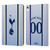 Custom Customised Personalised Tottenham Hotspur F.C. 2024/25 Badge Kit Away Leather Book Wallet Case Cover For Apple iPad 10.9 2022/2025