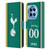 Custom Customised Personalised Tottenham Hotspur F.C. 2024/25 Badge Kit Third Leather Book Wallet Case Cover For OnePlus 12R