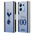 Custom Customised Personalised Tottenham Hotspur F.C. 2024/25 Badge Kit Away Leather Book Wallet Case Cover For Xiaomi Redmi Note 13/13 Pro 5G