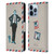 Mr. Bean London Art Postcard Leather Book Wallet Case Cover For Apple iPhone 13 Pro