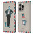 Mr. Bean London Art Postcard Leather Book Wallet Case Cover For Apple iPhone 16 Pro