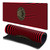 AC Milan Crest Logo Red Stripes Gaming Office Desk PC Keyboard Mouse Mat Pad 23.62 x 11.81 x 0.12 inches (600 x 300 mm) - L
