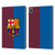 FC Barcelona 2024/25 Crest Kit Home Leather Book Wallet Case Cover For Apple iPad Pro 12.9 2020/2021/2022