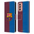 FC Barcelona 2024/25 Crest Kit Home Leather Book Wallet Case Cover For Samsung Galaxy M13 (2022)