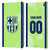 Custom Customised Personalised FC Barcelona 2024/25 Kit Third Leather Book Wallet Case Cover For Amazon Fire Max 11 2023