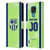 Custom Customised Personalised FC Barcelona 2024/25 Kit Third Leather Book Wallet Case Cover For Motorola Moto E7