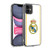 Real Madrid CF Badge White Soft Gel Case for Apple iPhone 11