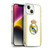 Real Madrid CF Badge White Soft Gel Case for Apple iPhone 14