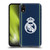 Real Madrid CF Badge Dark Blue Soft Gel Case for Apple iPhone XR