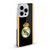 Real Madrid CF Retro Bring Back 99/00 Black Soft Gel Case for Apple iPhone 12 / iPhone 12 Pro & MagSafe
