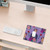 Frida Kahlo Floral Art Pattern Gaming Office Desk PC Keyboard Mouse Mat Pad 9.84 x 11.81 x 0.12 inches (250 x 300 mm) - S