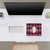 Ohio State University Graphics Plaid Gaming Office Desk PC Keyboard Mouse Mat Pad 9.84 x 11.81 x 0.12 inches (250 x 300 mm) - S