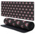 Ohio State University Graphics Pattern Gaming Office Desk PC Keyboard Mouse Mat Pad 37.4 x 15.75 x 0.16 inches (900 x 400 mm) - XL