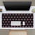 Ohio State University Graphics Pattern Gaming Office Desk PC Keyboard Mouse Mat Pad 37.4 x 15.75 x 0.16 inches (900 x 400 mm) - XL