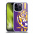 Louisiana State University LSU LSU Art Tiger Graphics 2 Soft Gel Case for Apple iPhone 14 Pro